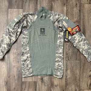 Massif Tactical Shirt Mens Army Mountain Gear Combat Digital Camo